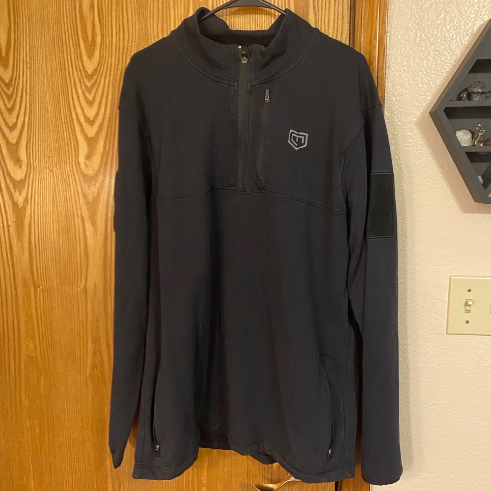 Cannae Gear Black Quarter-Zip Pullover